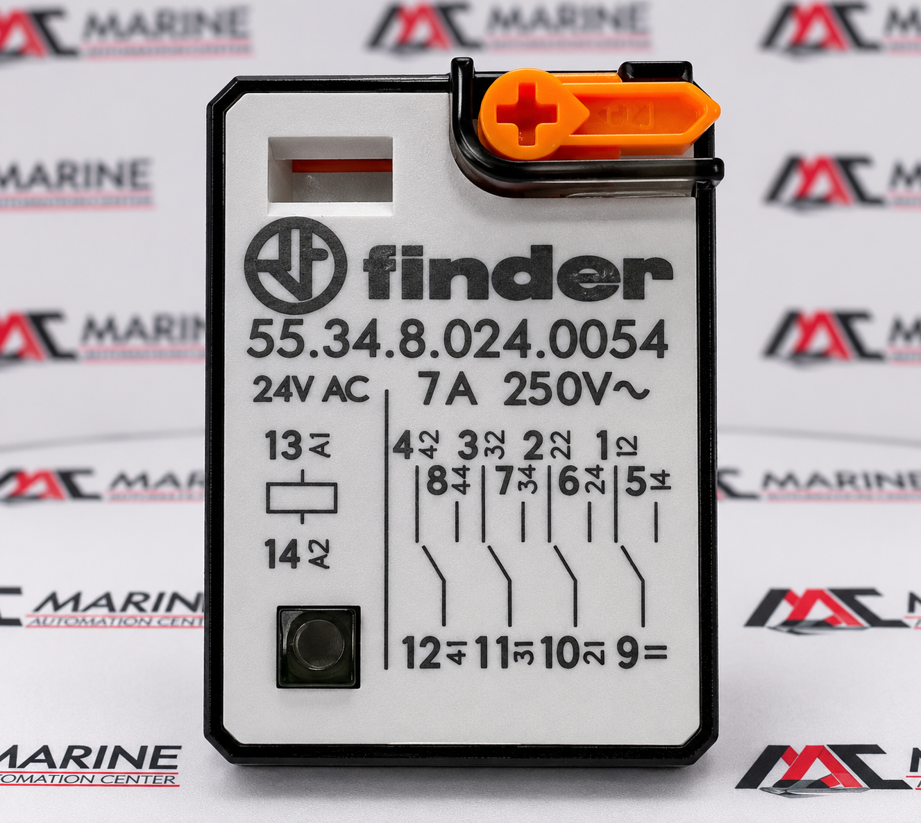 Finder Series 55.34 Electromechanical Control Relay thumbnail