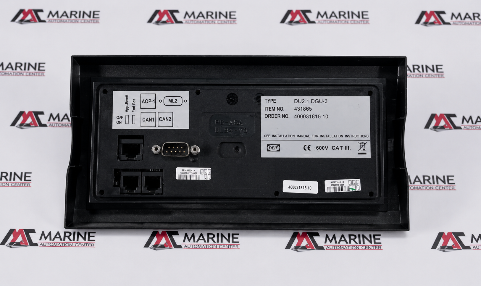 DEIF Delomatic 4 DU2.1 DGU-3 Display Unit thumbnail