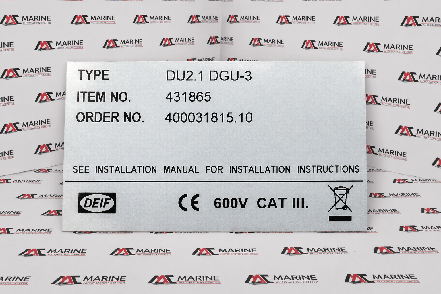 DEIF Delomatic 4 DU2.1 DGU-3 Display Unit thumbnail