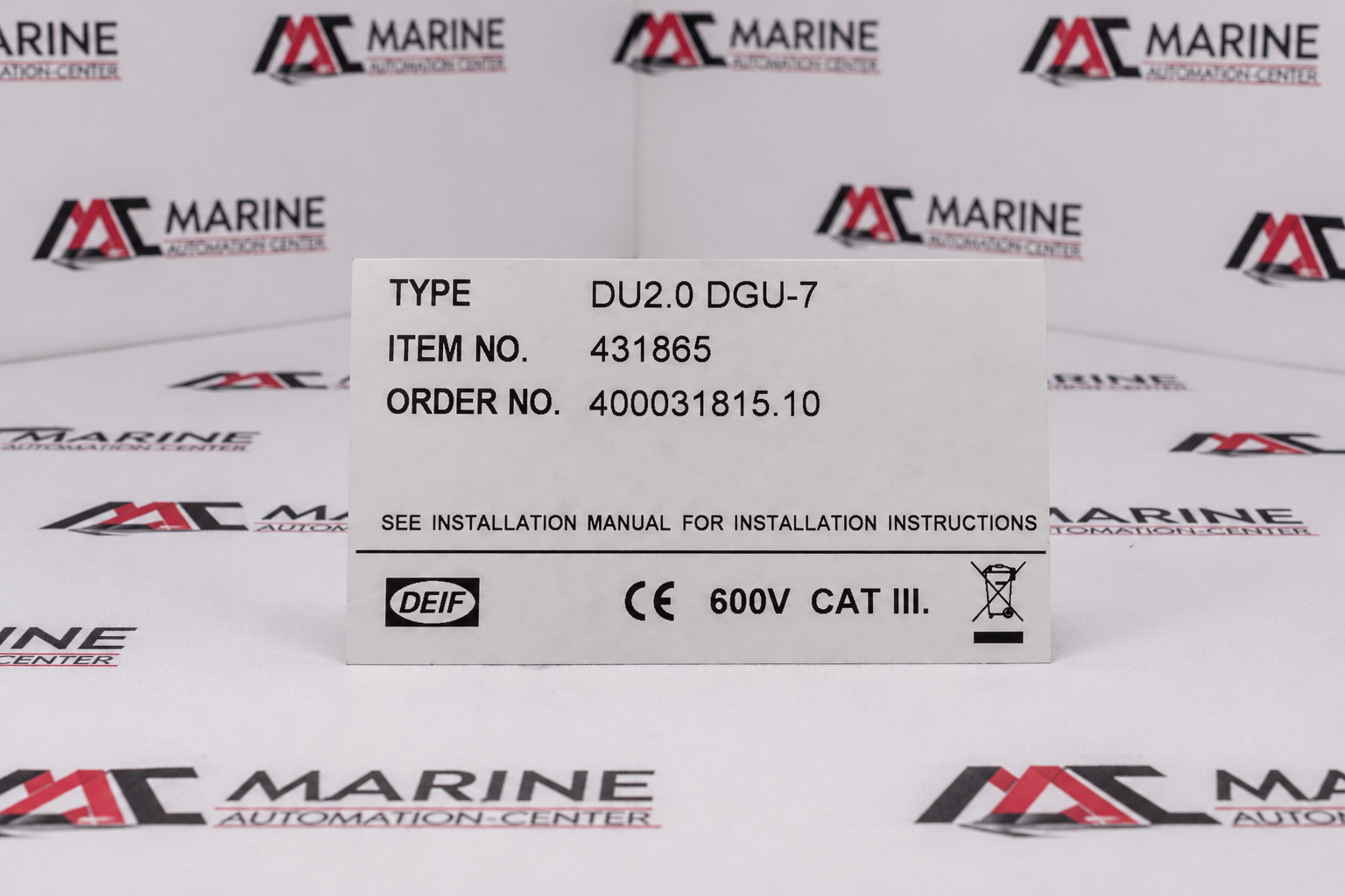 DEIF Delomatic 4 DU2.0 DGU-7 Display Unit thumbnail