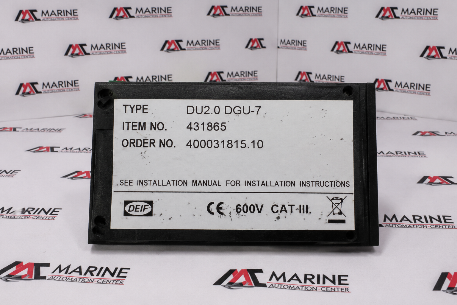 DEIF Delomatic 4 DU2.0 DGU-7 Display Unit thumbnail