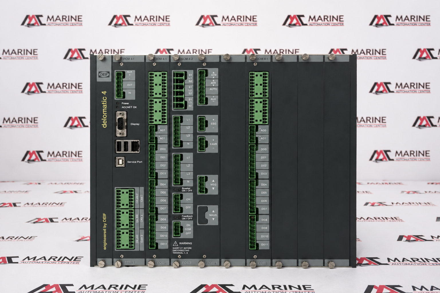 DEIF Delomatic 4 DGU 0007 Generator Control Module thumbnail
