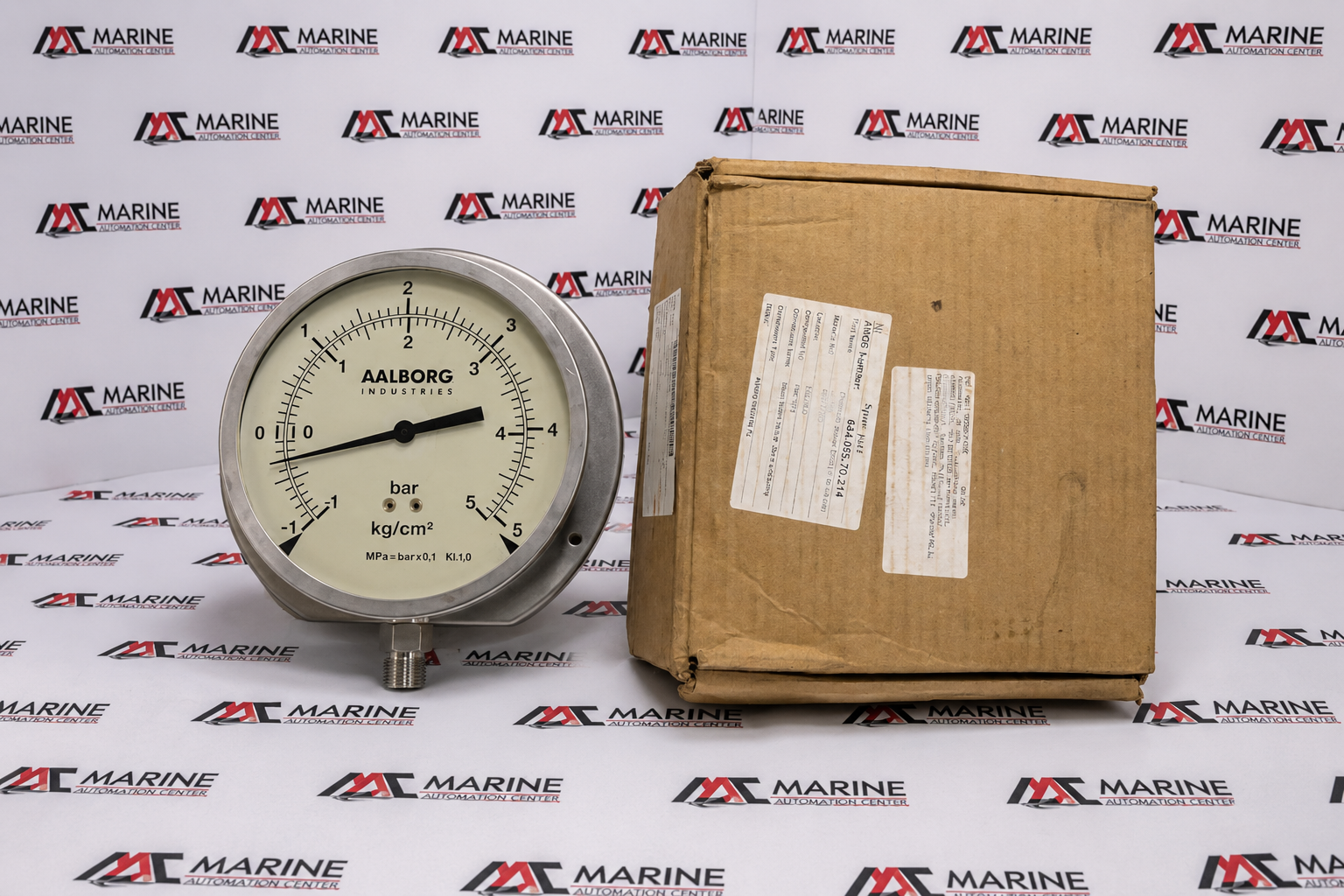 Aalborg Industries Pressure Gauge D14
