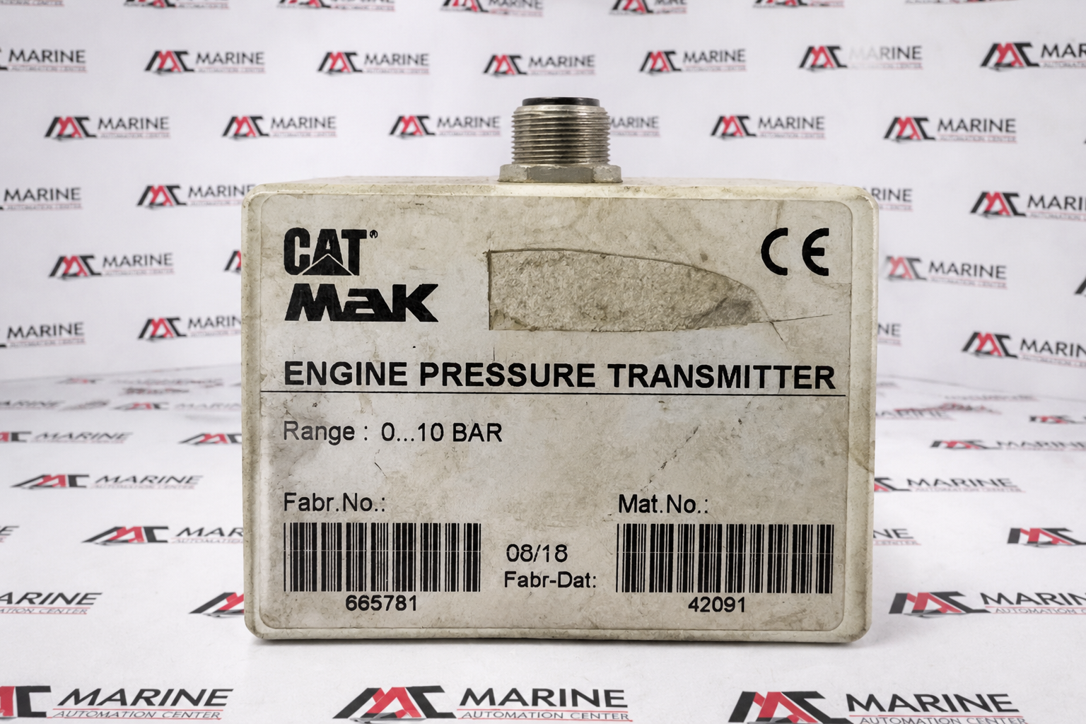 CAT MaK 0006-932500-43 Engine Pressure Transmitter thumbnail